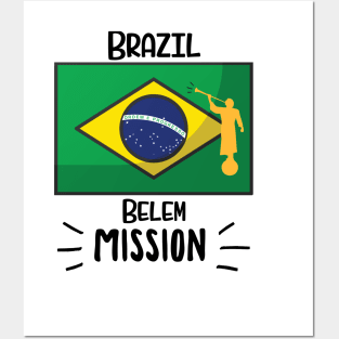 Brazil Belem Mormon LDS Mission Missionary Gift Idea Posters and Art